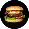 Amerikaanse hamburger
